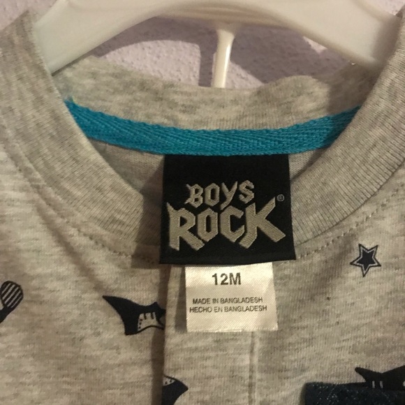 Boys Rock outfit. Size 12M - Picture 2 of 4